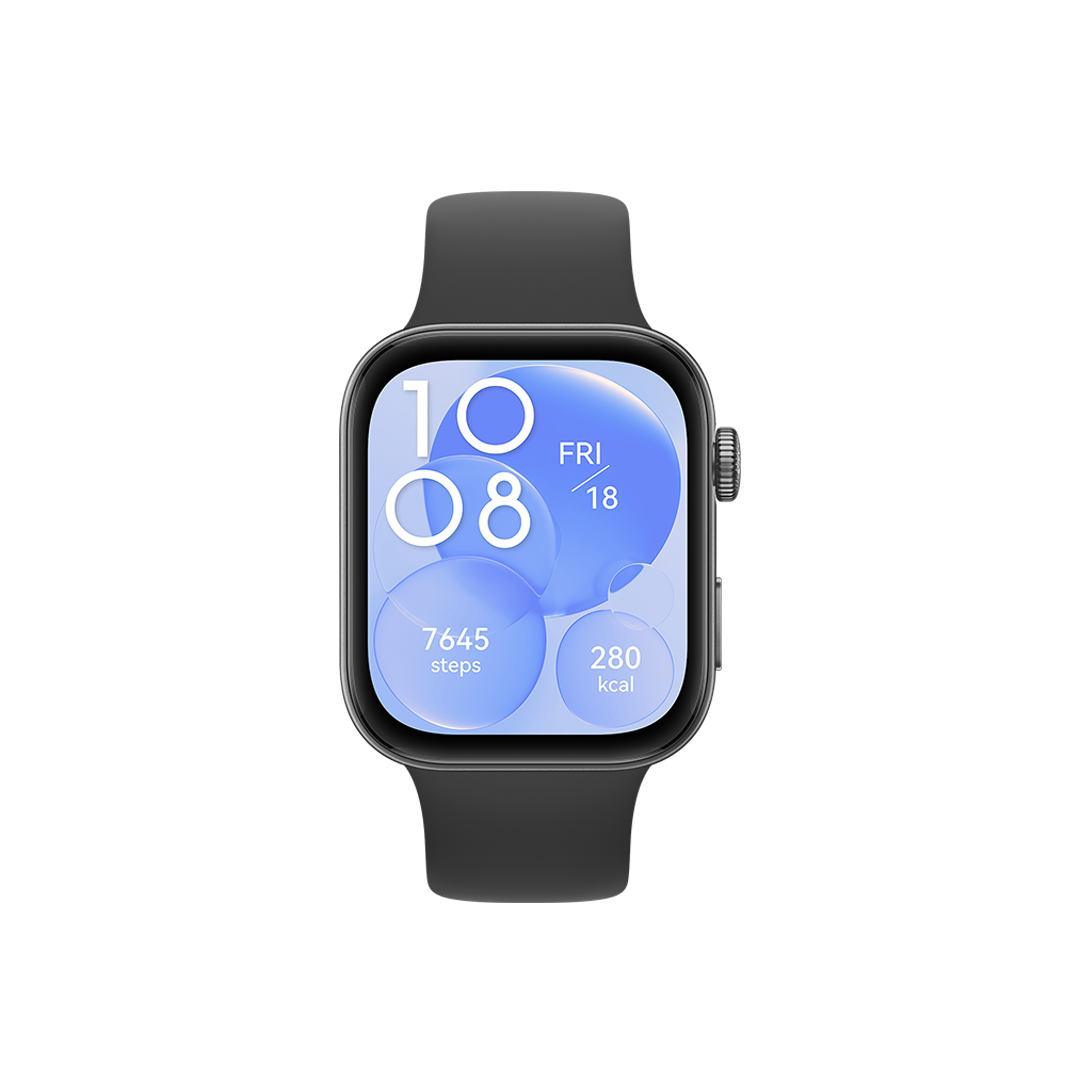 Huawei Watch Fit 3 Midnight Black Fluoroelastomer Strap Huawei Watch Fit 3 Midnight Black Fluoroelastomer Strap